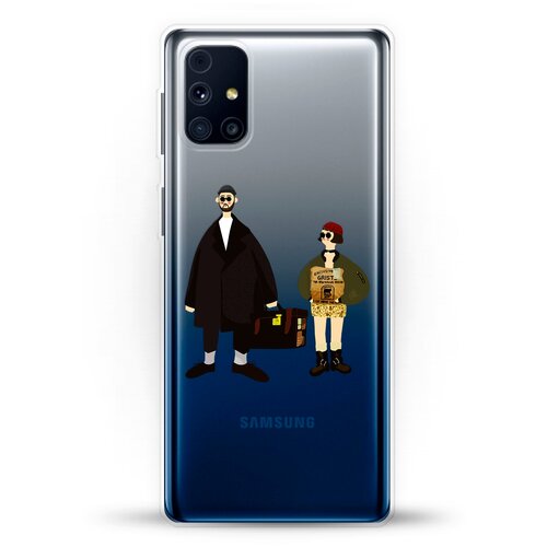 фото Силиконовый чехол матильда и леон на samsung galaxy m31s andy & paul