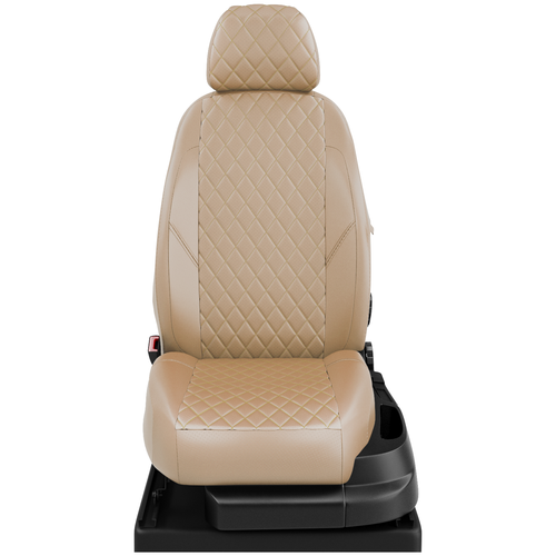 фото Чехлы на сиденья для nissan almera classic с 2006-2012г. седан задние спинка и сиденье единые. без заднего подлокотника, 5-подголовников / ni19-0406-ec26-r-bge avtolider1
