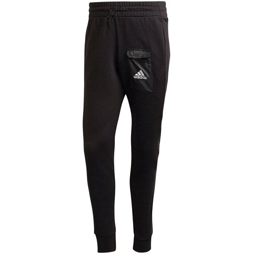 фото Брюки adidas, карманы, размер s, черный