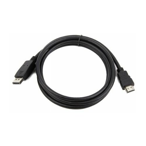 Кабель DisplayPort-HDMI Filum FL-C-DPM-HM-1M 1 м, медь, 1920х1080, черный, разъемы: Display port male- HDMI A male, пакет кабель интерфейсный filum fl c dpm dvid2m 1 8m 1 8 м медь черный разъемы display port male dvi d dual link male пакет