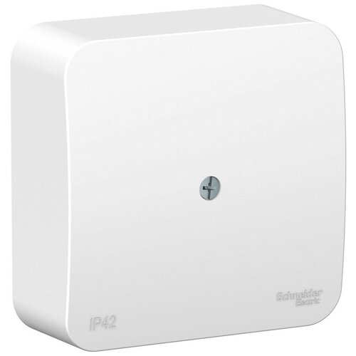 Коробка распределительная IP42, белая, Schneider Electric Blanca (комплект 2шт) коробка распределительная blanca открытой установки ясень