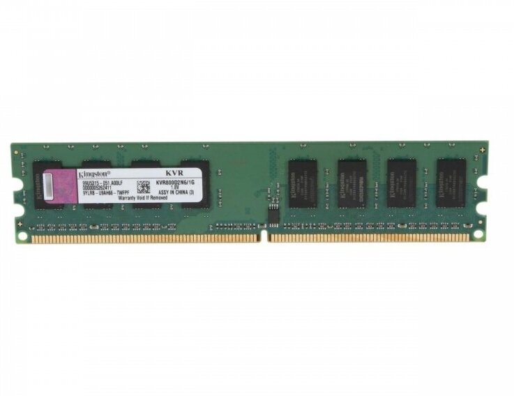 Оперативная память Kingston KVR800D2N6/1G DDRII 1Gb