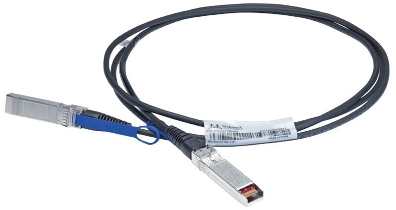 Кабель Mellanox passive copper cable ETH 10GbE 10Gb/s SFP+ 5m MC3309124-005 - фото №2