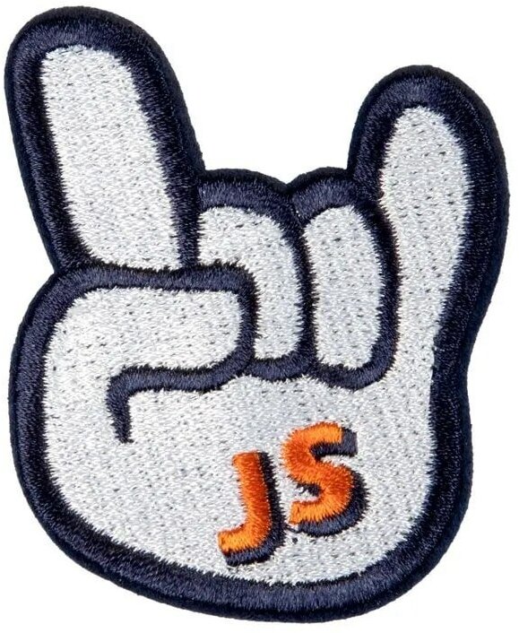 Joyser два шеврона на кнопках Walk Patches (НЛО, рок) для шлейки (2 шт.) - фото №3