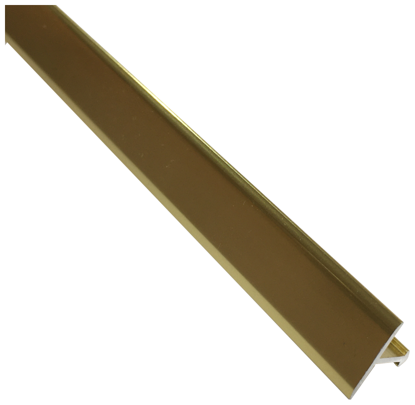 АТ 13мм "DO-1" 2,7м Золото глянец Т-об. анод. алюм.