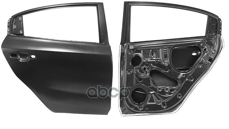 Дверь задняя Kia Rio X-Line 17-22 / Solaris KRX 24- (Справа) Sat