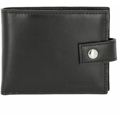 фото Кошелек versado, натуральная кожа, черный
