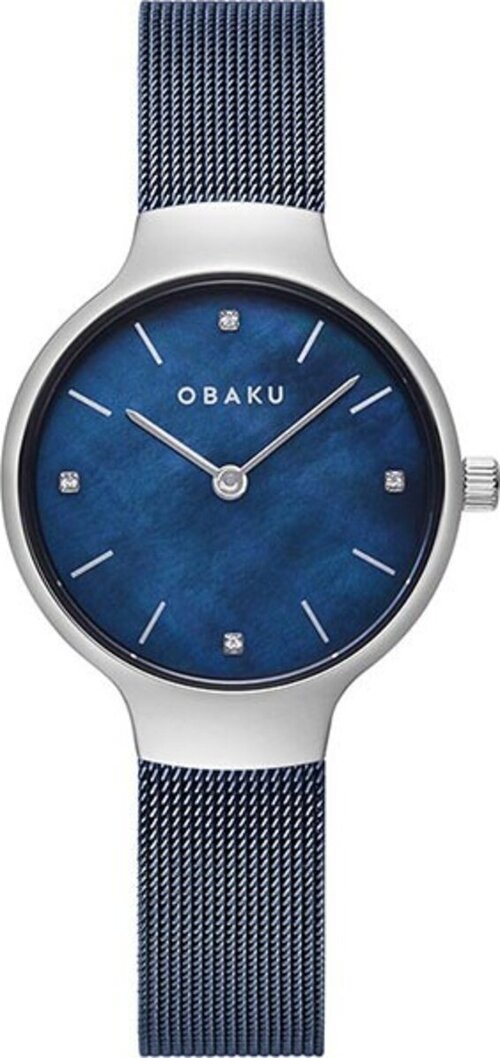 Наручные часы OBAKU Часы Obaku V241LXCLML, синий
