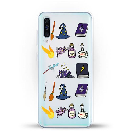 фото Силиконовый чехол узор hp на samsung galaxy a50s andy & paul