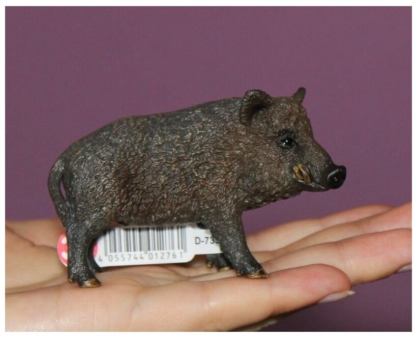 Фигурка Schleich Wild life Кабан 7 см - фото №6