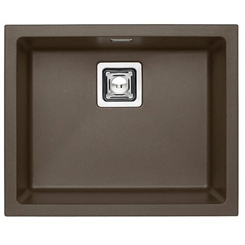 Мойка ALVEUS Granital+ QUADRIX 50 Chocolate-G03M 560X460X200 в комплекте с сифоном