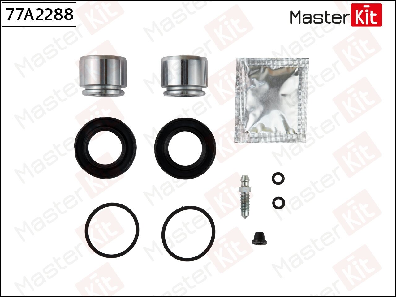 Ремкомплект тормозного суппорта + поршень Master KiT 77A2288