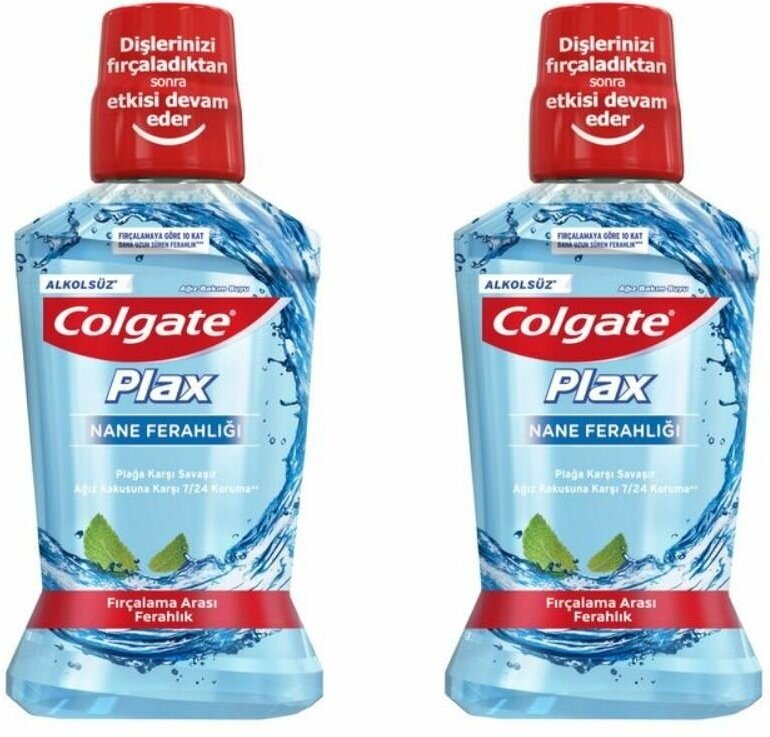 Colgate Ополаскиватель для полости рта Plax Освежающая мята, 250 мл, 2 шт