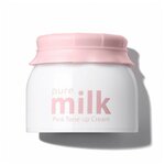 The Saem Pure Milk Pink Tone Up Cream крем для лица осветляющий - изображение