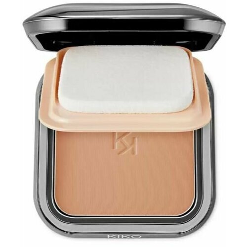 KIKO MILANO Тональная пудра-основа с матовым эффектом SPF 30 Weightless Perfection Wet And Dry Powder Foundation (90 Warm Rose) спрессованная тональная пудра с матовым эффектом и солнцезащитным фактором spf 30 kiko milano weightless perfection wet and dry powder 12 гр