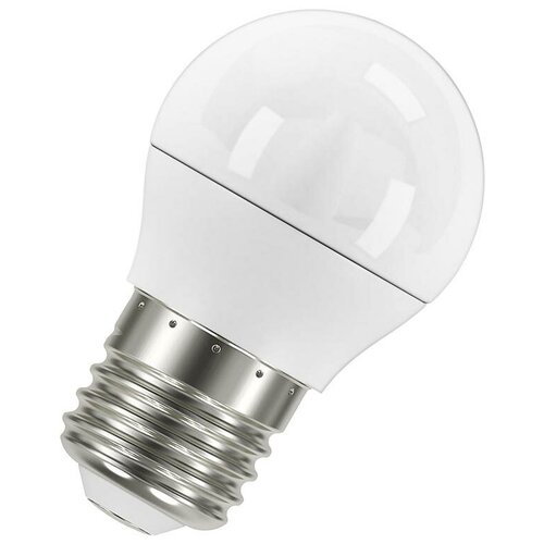 Лампа светодиодная LED 7 Вт E27 3000К 560Лм шарик 220 В (замена 60Вт) | код 4058075579804 | LEDVANCE (5шт.в упак.)