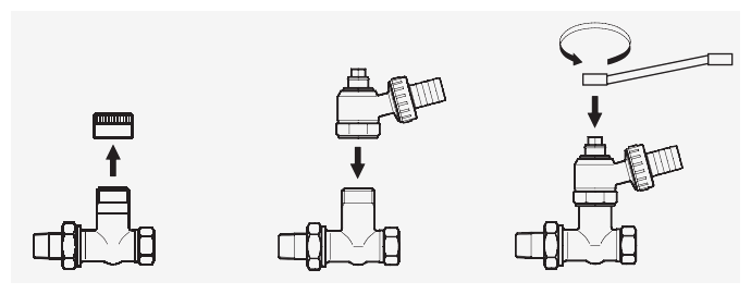 Клапан запорный Danfoss RLV 003L0143 Ду 15 угловой - фотография № 5