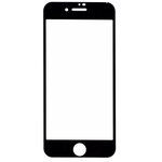 Защитное стекло для iPhone SE (2020) с черной рамкой 2,5D Full Glue - изображение