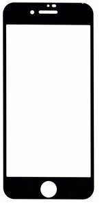 Фото Защитное стекло для iPhone SE (2020) с черной рамкой 2,5D Full Glue