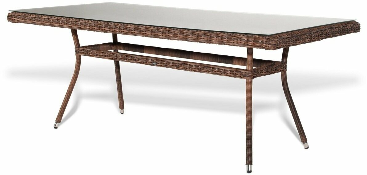 Обеденный стол 4sis Латте - коричневый (160х90 см)