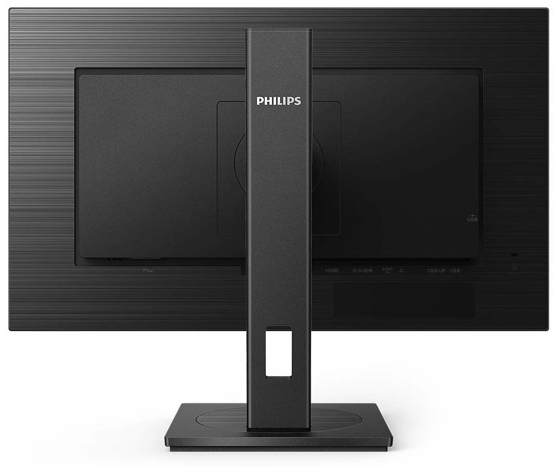 Монитор 23,6" Philips 242B1, FHD IPS, DVI, VGA, HDMI, DP, 4xUSB 3.2 Черный 242B1/00 - фото №2