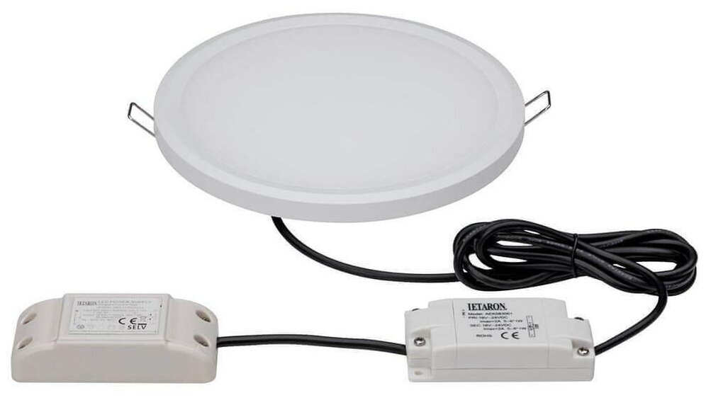 Светильник встраиваемый Prem EBL Panel IP65 rd 3step warmd 1x10W - фотография № 5