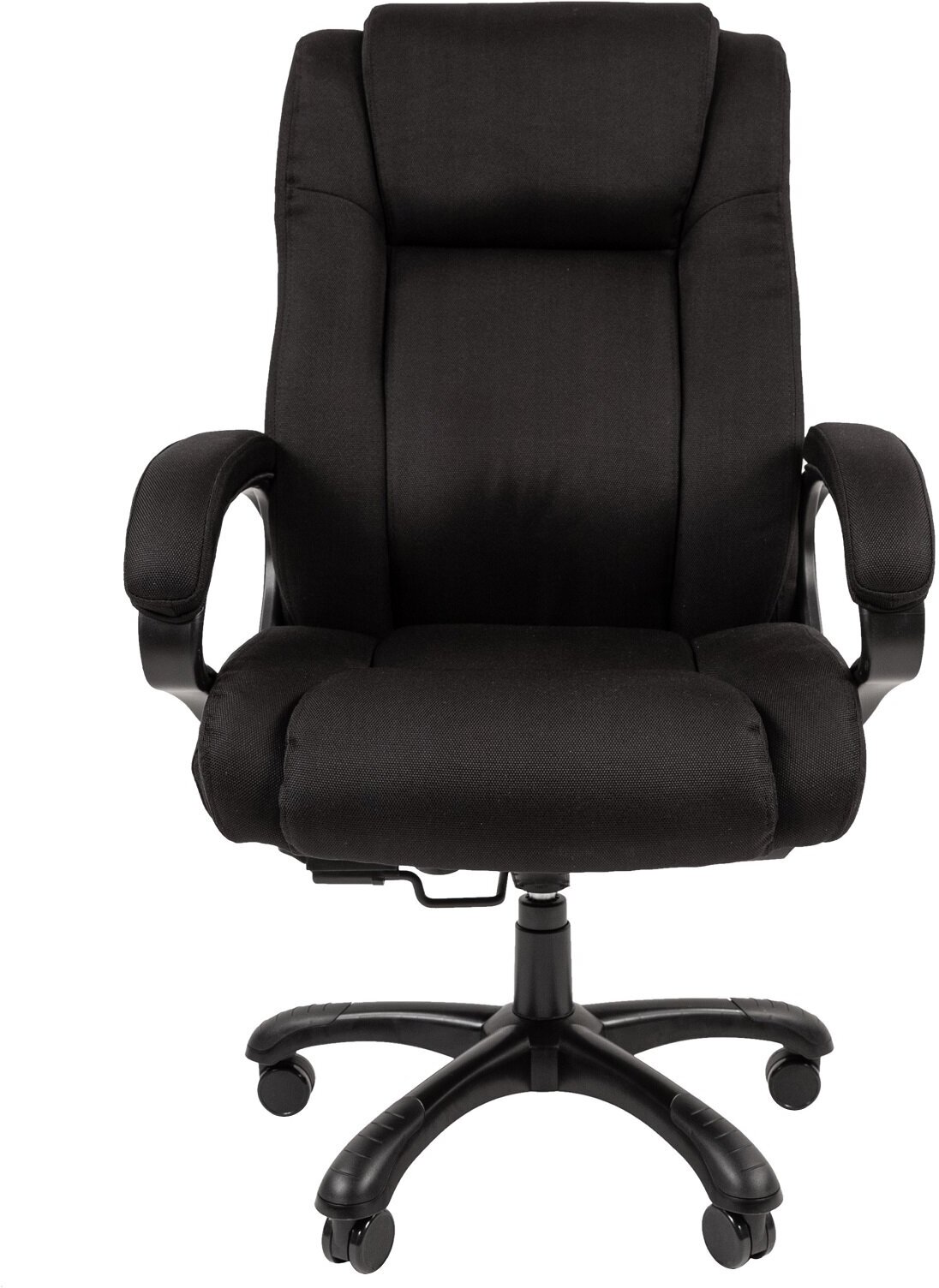 Офисное кресло Chairman 410 Россия ткань SX черная (черный пластик) (7127972)