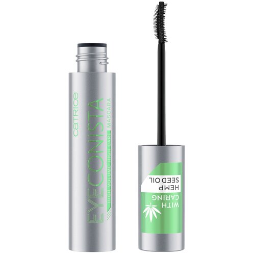 Ухаживающая тушь для ресниц Catrice Eyeconista High Volume High Care Mascara, черная .