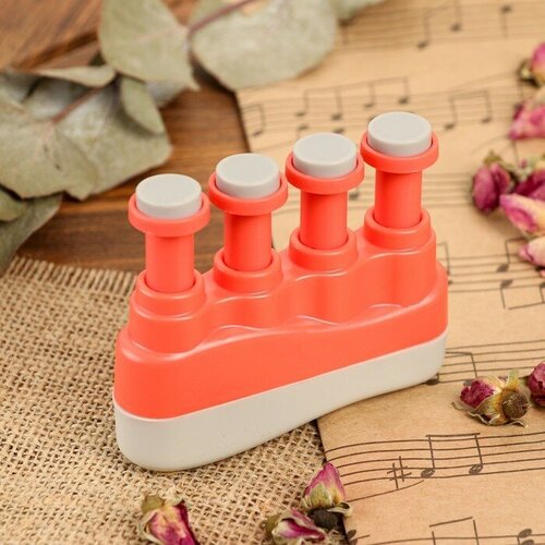 Тренажёр для пальцев рук музыканта Music Life красный 814₽