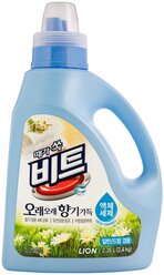 Гель для стирки CJ Lion Beat Drum ромашка (Корея), 2.34 л, бутылка