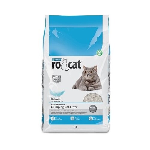 Ro Cat Ro Cat комкующийся наполнитель без пыли Натуральный пакет (Natural) ROCT-1122-PE5L-0000 4,25 кг 58020 (2 шт)