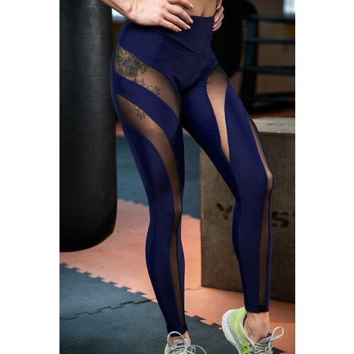 Легинсы FITSKIN, размер xs, синий