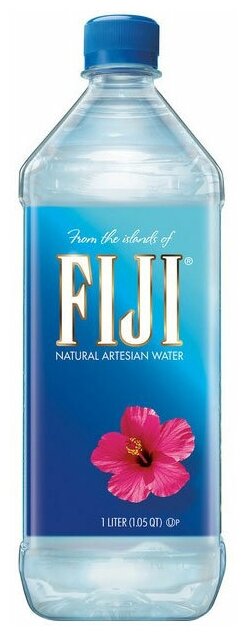 Минеральная вода Fiji негазированная ПЭТ, 1 л, 1шт