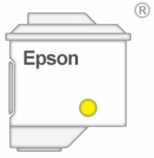 Картридж EPSON желтый - фото №6