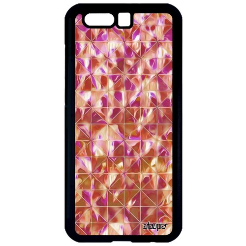 фото Чехол на телефон honor 9, "плиточный мотив" геометрический орнамент utaupia