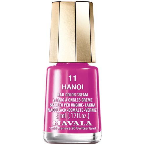 Mavala Лак для ногтей Nail Color Cream, 5 мл, 11 Hanoi