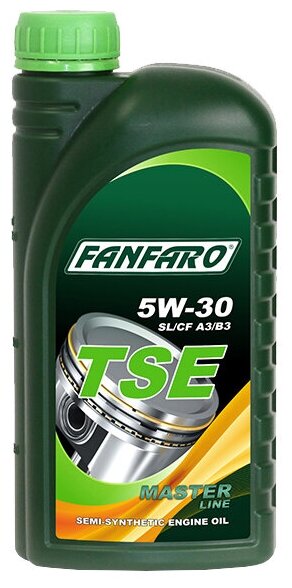 Синтетическое моторное масло FANFARO TSE 5W-30