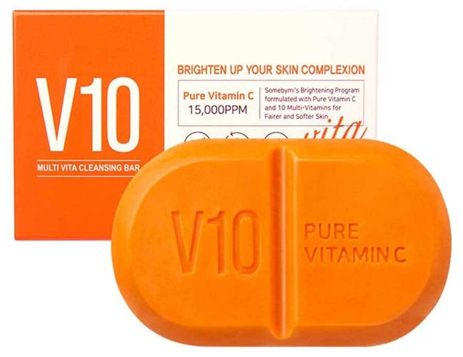 фото Some By Mi Мыло кусковое V10 Multi Vita