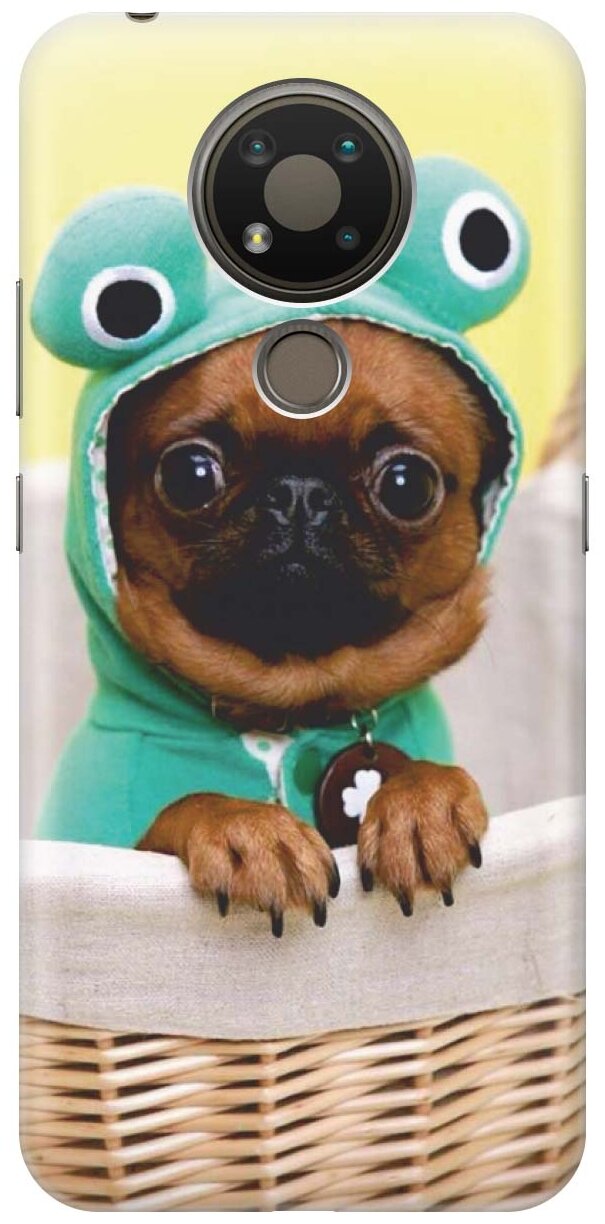 RE: PA Чехол - накладка ArtColor для Nokia 3.4 с принтом "Собака в смешной шапке"