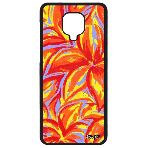 фото Чехол на мобильный xiaomi redmi note 9 pro, "цветочный узор" лепестки флора utaupia