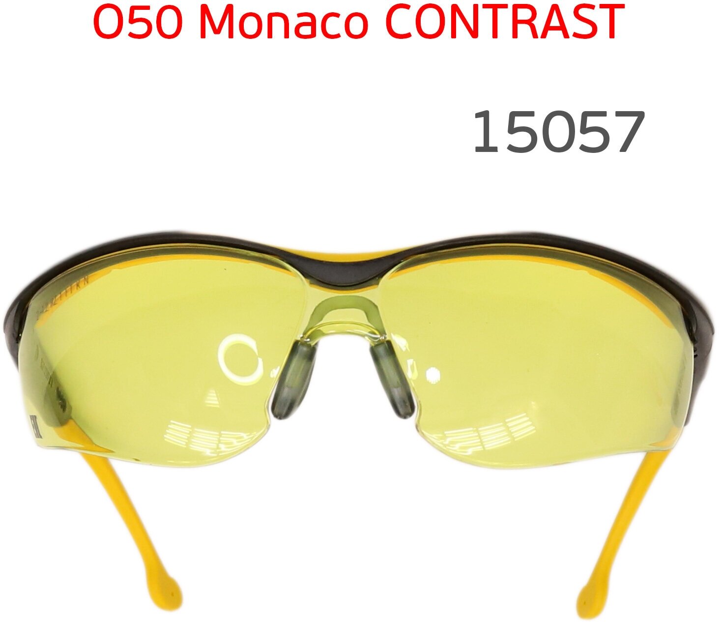 Очки РОСОМЗ O50 Monaco CONTRAST 15057 желтые защитные открытые - фотография № 7