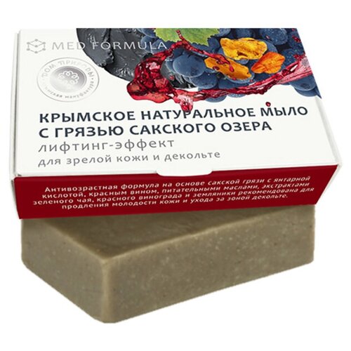 Дом Природы Мыло кусковое MED formula Лифтинг-эффект, 100 г дом природы мыло кусковое med formula лифтинг эффект 100 г