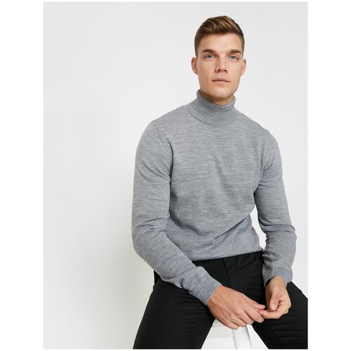 фото Водолазка koton , размер s(48) , 027 серый