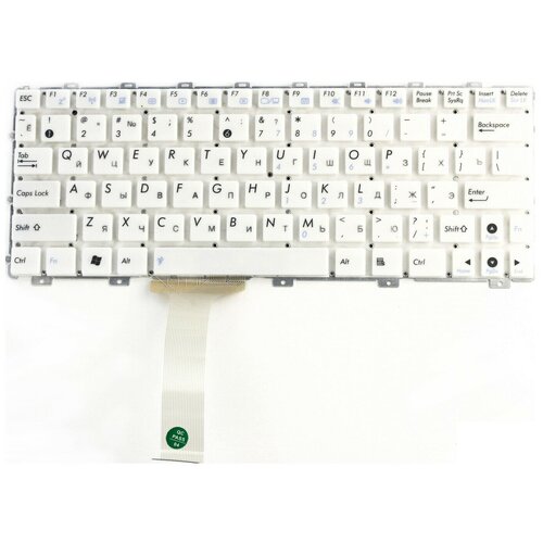 Клавиатура для ноутбука Asus Eee PC 1015 1011 X101 X101C Белая P/n: EJ1, AEEJ1700210, V103646GS1 RU клавиатура для ноутбука asus 04goa292kru02 1 русская белая