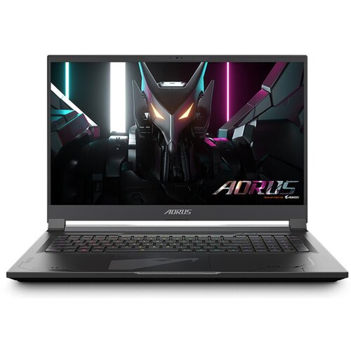 Ноутбук GIGABYTE AORUS 17X 2023 AXF i9-13900HX 16Gb SSD 1Tb NVIDIA RTX 4080 для ноутбуков 12Gb 17,3 QHD IPS Cam 99Вт*ч No OS Черный AXF-B4KZ694SD