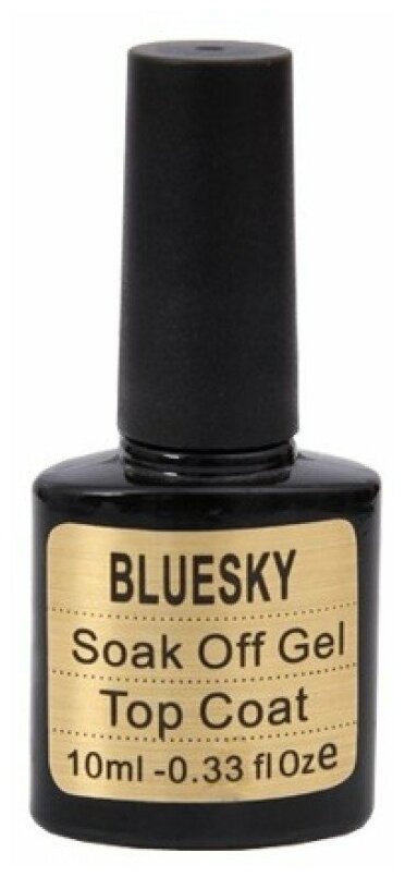 Bluesky, top coat - завершающее покрытие, 10 мл