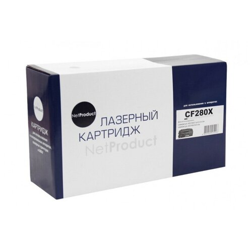 Картридж NetProduct N-CF280X, 6900 стр, черный шлейф сканера pro 400 mfp m425dn m425 m425d m425n m401dn m401dw m401n m401 pro 500 m570 m1132