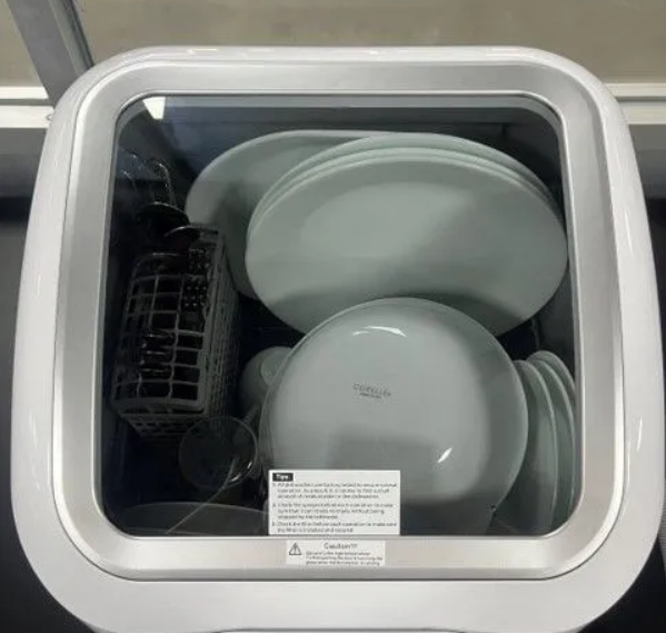Посудомоечная машина Oursson DW4003TD/WH (Белый) - фотография № 4