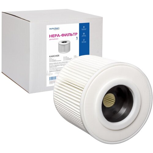 Euroclean KHSM-NT27 HEPA-фильтр для пылесоса, 1 шт. euroclean фильтр складчатый khsm wd2000 1 шт