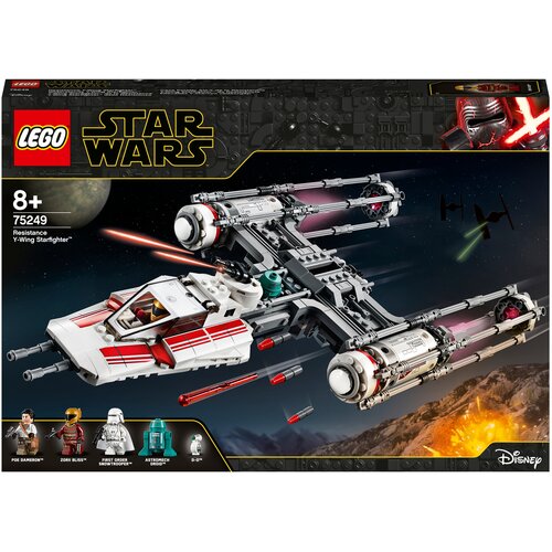 конструктор lego star wars 75247 звёздный истребитель типа а 62 дет LEGO Star Wars 75249 Звёздный истребитель Повстанцев типа Y, 578 дет.